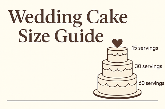 Wedding Cake Size Guide for Grandpas Cakes