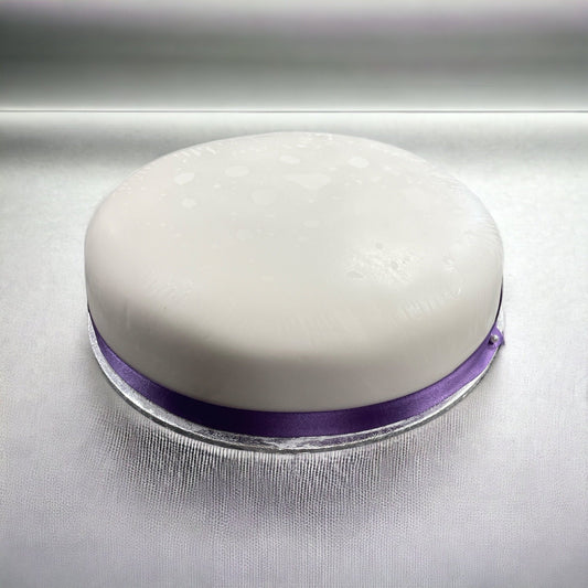 iced fruit cake, 10" round, wedding, anniversary, for delivery, next day, moist rich fruitcake.