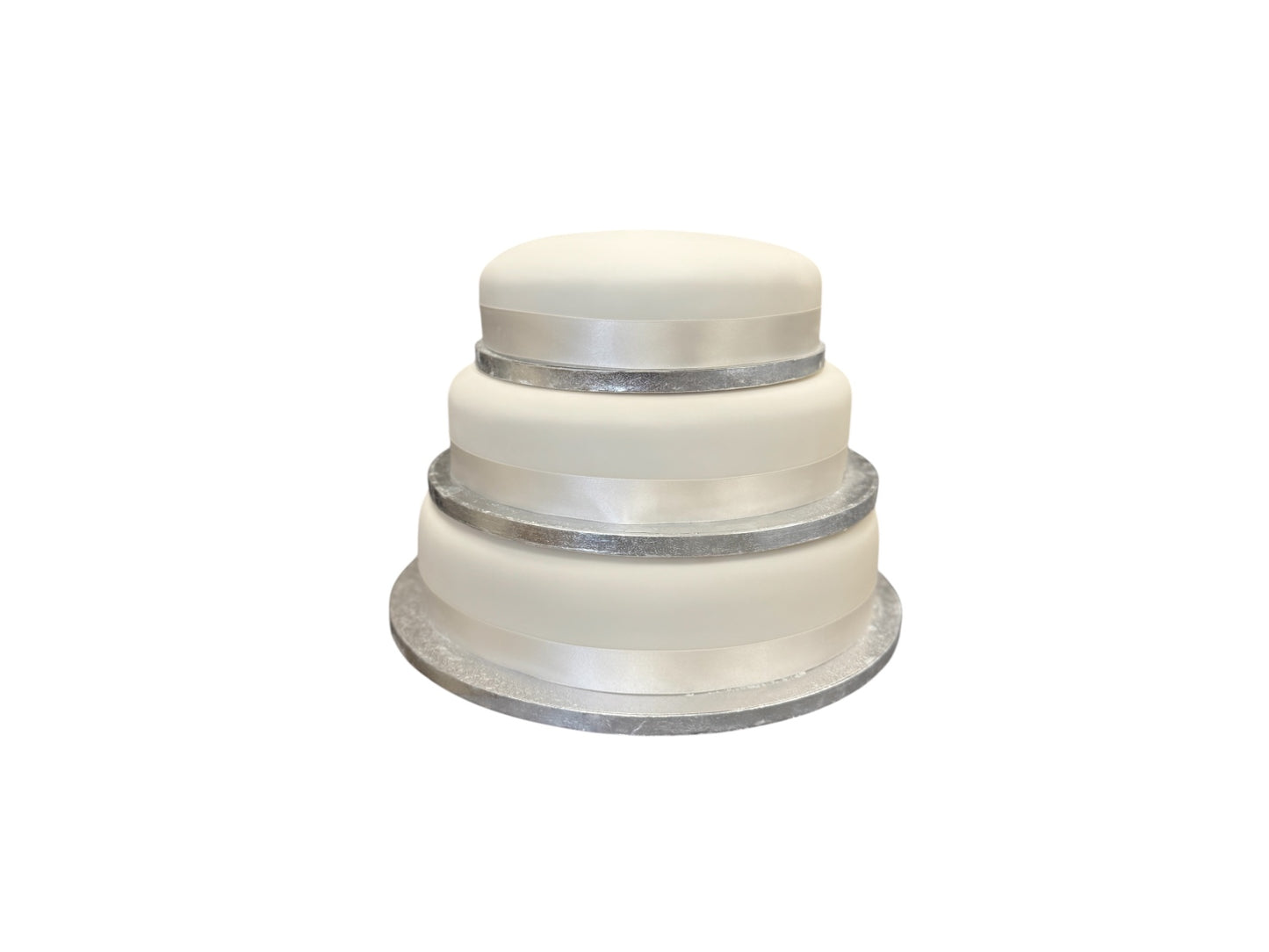 Wedding Fruitcake, 3 tiered Iced Fruit Cake, plain iced cake, delivery included