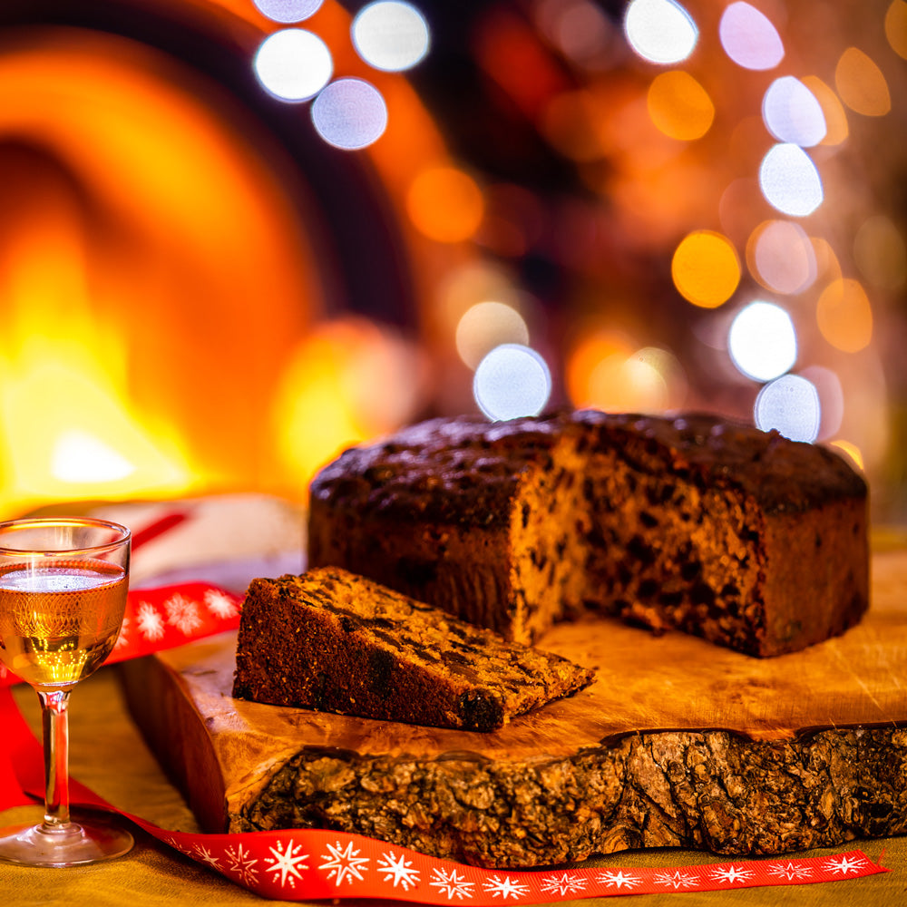 Brandy-Soaked Fruit Cake - 800g 6" round