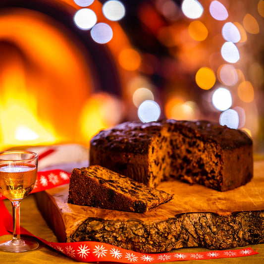 Brandy-Soaked Fruit Cake - 800g 6" round