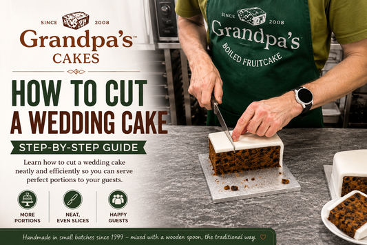 cutting a wedding cake with grandpas cakes a guide.