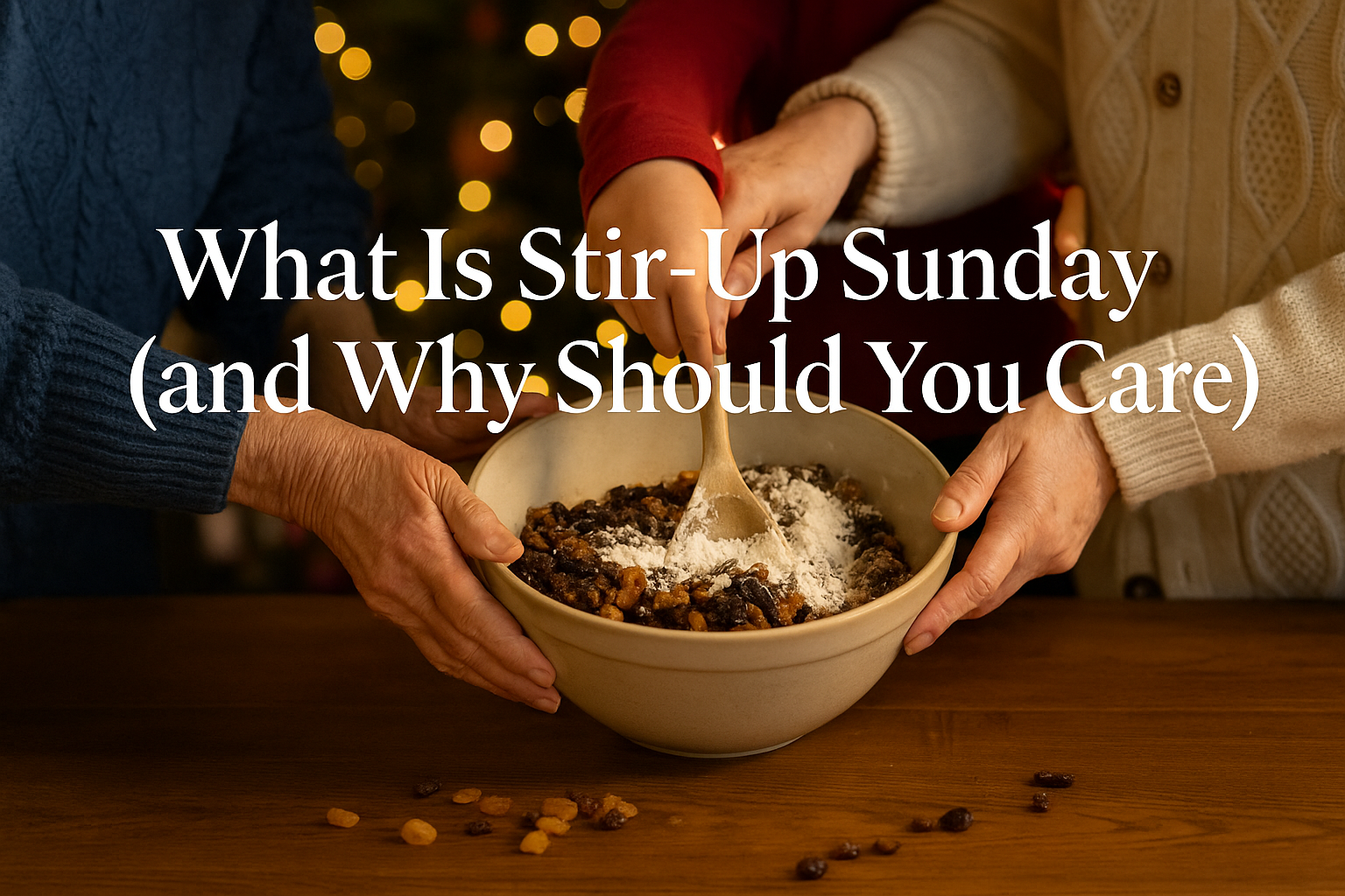 What Is Stir-Up Sunday and Why Does It Still Matter? – Grandpa's Cakes