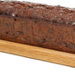 fruit cake loaf on a wooden board