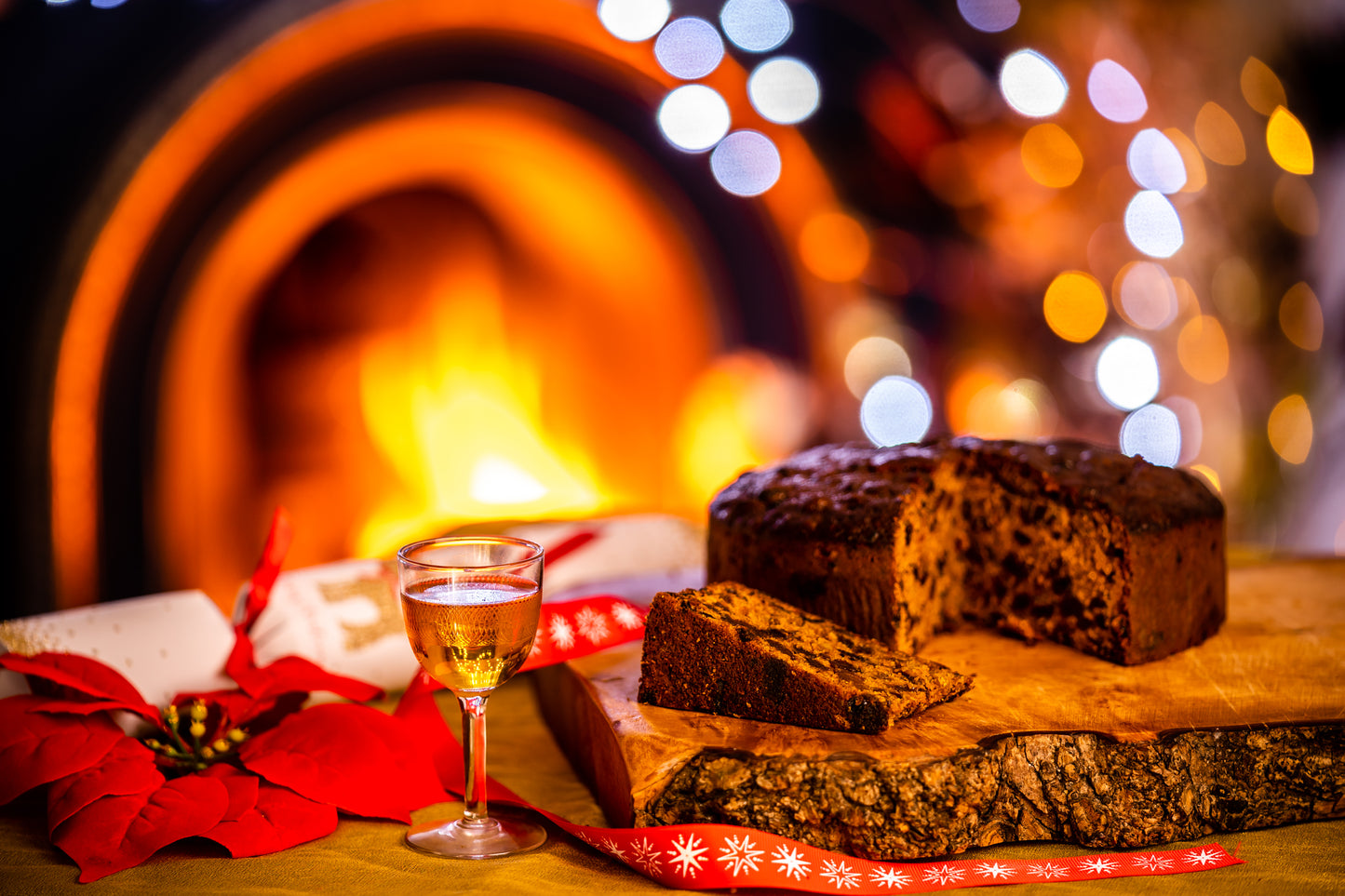 Vegan Rum-Soaked Christmas Cake - 1.3kg