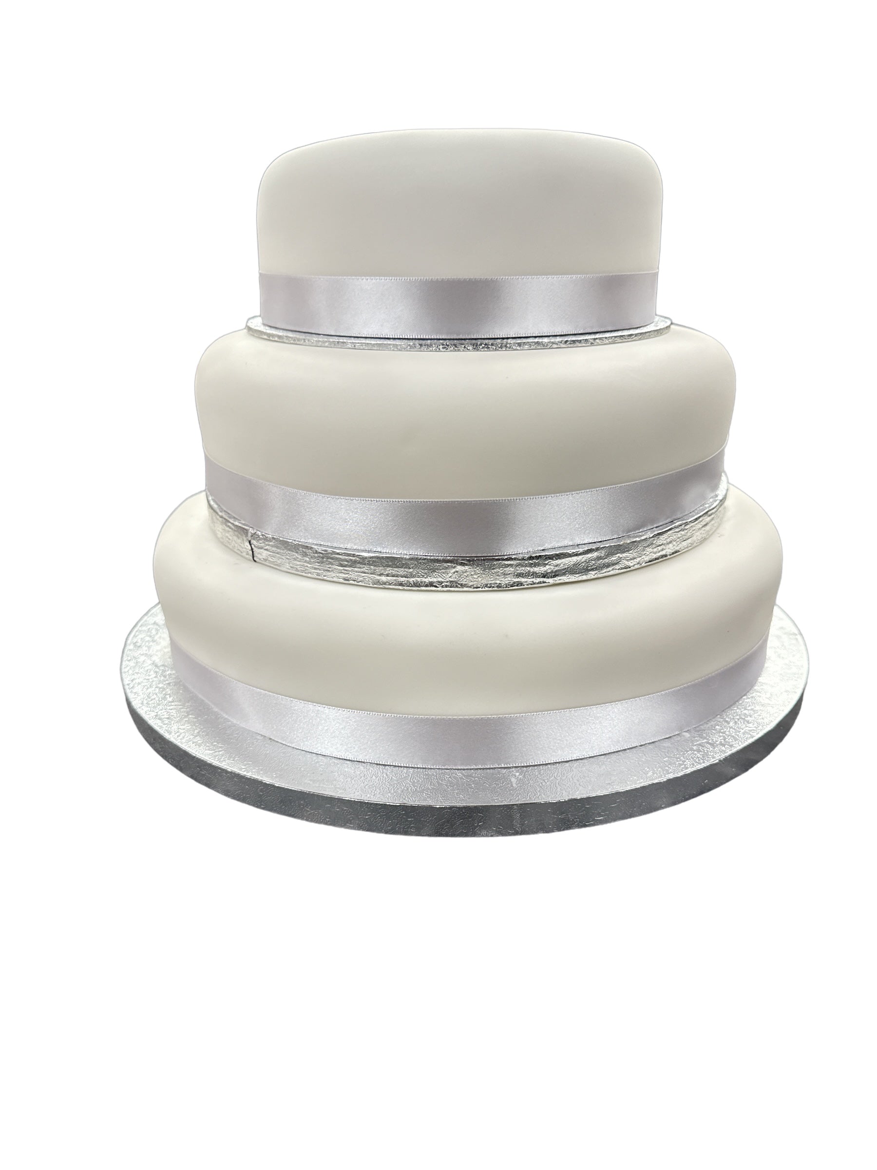 Wedding fruit cake, brandy or rum soaked fruit, with marzipan and icing,  3 tier cakes, 12 inch, 10 inch and 8 inch.