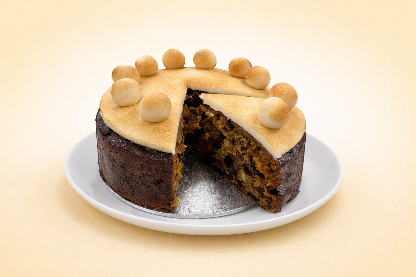 Gluten-Free Simnel Cake – Handmade Easter Fruit Cake 8"